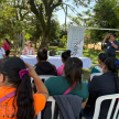 Los participantes del encuentro comunitario se mostraron interesados en contar con facilitadores en el lugar.