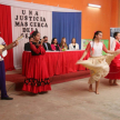 El Salón Municipal de Coronel Martínez también recibió una ofrenda artística.