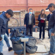 Materiales en desuso provenientes del Archivo Registral.