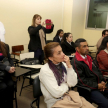 El taller tuvo lugar en la sala del Centro de Entrenamiento y Capacitación Judicial, ubicado en el subsuelo 1 del Palacio de Justicia de Asunción