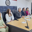 En la mesa principal estuvieron también la escribana María Victoria Pavón, vicedirectora de la entidad; el magíster Favio Cabañas Gossen, presidente del Consejo de Administración de la jurisdicción; y la escribana Carolina Sosa.