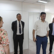 Durante la visita, se realizó una verificación de las instalaciones, centrándose en los trabajos de reparación realizados en los sistemas de climatización.