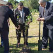 Se dio inicio al plan de arborización en el predio del Juzgado de Paz de Valenzuela.