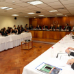 La Sala de Conferencias N° 2 del octavo piso fue sede de la reunión de trabajo.