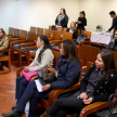 Psicólogos forenses, durante el taller teórico.