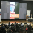 Durante su conferencia magistral, el ministro Víctor Ríos abordó el tema central del Congreso, destacando que el uso de un lenguaje claro en la administración de justicia es un mandato constitucional.