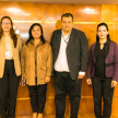 Estuvieron presentes además la contadora pública Rocío Florencio, directora de la Contraloría Interna; la licenciada Daysi Mendieta, directora del Departamento de Control y Gestión Administrativa; y la licenciada Liz Fátima Insfrán, directora de la UOC.