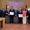 El presidente del Tribunal hizo entrega del título y se realizó el acto del juramento de la Universidad, con la pronunciación de la fórmula de juramento ritual.