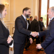 Participaron de la ceremonia miembros del cuerpo diplomático y autoridades de distintos poderes del Estado.