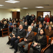 Magistrados y familiares participaron del acto de juramento.