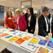 La feria de libros tuvo lugar en el Hall Central de acceso al Palacio de Justicia de Ciudad del Este, de la Circunscripción Judicial de Alto Paraná.