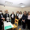 La titular de la Oficina Técnico Forense, María Victoria Cardozo, mostró las instalaciones y compartió el trabajo que realizan. 