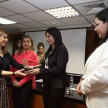 La premiación se llevó a cabo en la Sala de Conferencias de la sede judicial de la capital. 