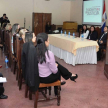 El coordinador de la Oficina de Integridad, abogado Juan Jim Zaracho, participando de la jornada.