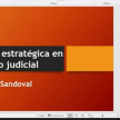 El tema abordado por el abogado Luiz Giménez durante su exposición.