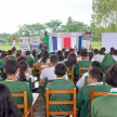 Jornada del módulo el Juez que yo quiero en el Colegio Nacional de Paso Yobái en la Circunscripción Judicial de Guairá. 