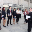 Alumnos de Derecho UNI visitaron Palacio de Justicia de Capital