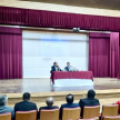 La clase del ministro Martínez Simón se desarrolló en el Teatro Municipal de la Ciudad de Concepción.