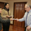 Rosen recibió dos materiales bibliográficos de la Corte Suprema 