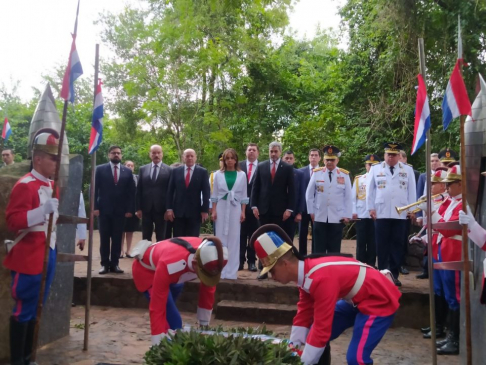 Ceremonia de conmemoración 153° Aniversario de la última Batalla de la Guerra contra la Triple Alianza.