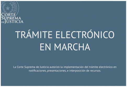 El pleno de la Corte resolvió autorizar la implementación del trámite electrónico en las notificaciones, presentaciones e interposición de recursos.