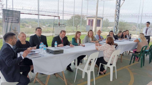 Visita de control y monitoreo a Penitenciaría Regional de Coronel Oviedo.