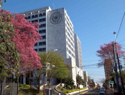 Palacio de Justica de Asunción.