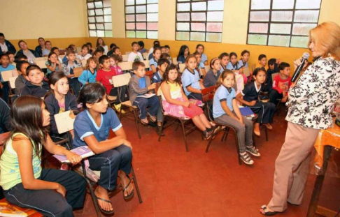 La charla estuvo a cargo de la jueza de Paz de Corpus Christi, Gladys Colmán.