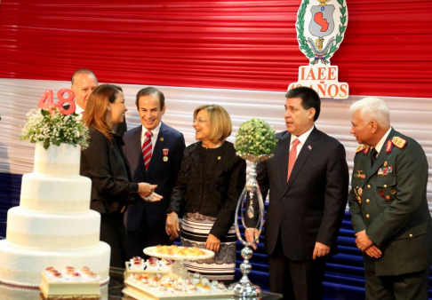 La titular de la Corte Suprema de Justicia, doctora Alicia Pucheta, participó del acto de conmemoración del 48 aniversario del IAEE.