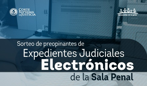 Listado de preopinantes de Expedientes Electrónicos de la Sala  Penal