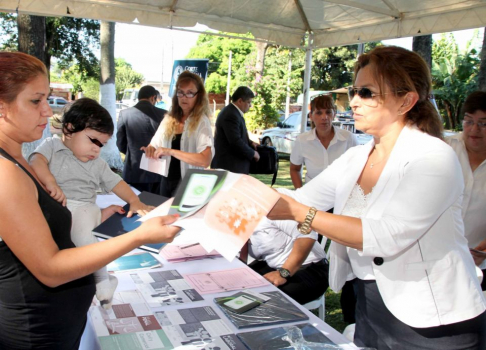 El Poder Judicial contó con un estand en el acto inaugural del programa “Municipalidad en tu barrio”.