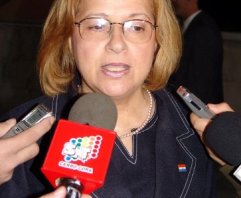 Doctora Alicia Pucheta de Correa, Presidenta de la Corte Suprema de Justicia.