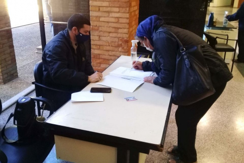 La medida fue tomada en consideración a la cantidad de personas que acuden al Palacio de Justicia de Caacupé los primeros días de cada mes.