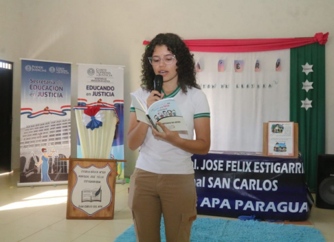 Charla educativa dirigido a alumnos y docentes de la Escuela Básica N° 521 “Mariscal José Félix Estigarribia” y del Colegio Nacional San Carlos del Apa. 