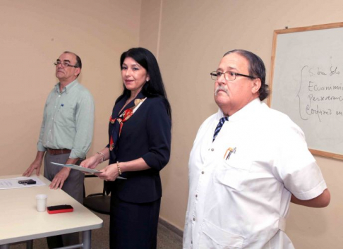 Los médicos fueron homenajeados en su día por la Corte.