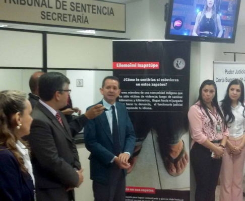 La Expo Justicia se realizó con el objeto de socializar la gestión de la Corte Suprema de Justicia.