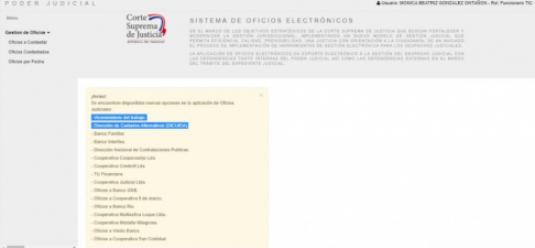 Implementan Oficio Electrónico en el Viceministerio del Trabajo y en la Dirección de Cuidados Alternativos.