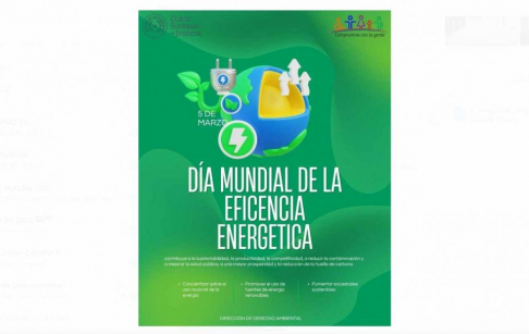 La CSJ, a través de la Dirección de Derecho Ambiental conmemora el Día Mundial de la Eficiencia Energética.