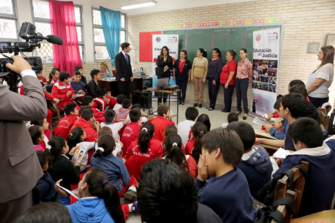 Niños pudieron charlar sobre el ámbito de la justicia a través de "El Juez que yo quiero".