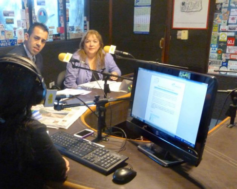 Representantes de la Oficina de Mediación del Poder Judicial visitaron a Radio Viva.