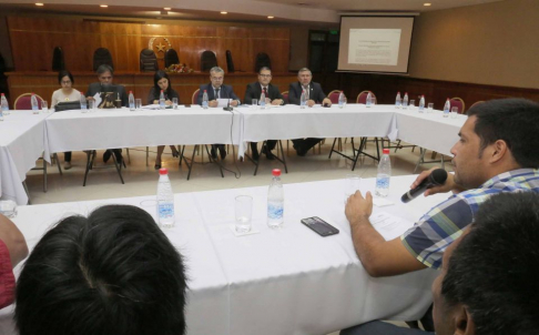 Representantes de la Corte Suprema de Justicia mantuvieron una reunión con líderes de la Comunidad Totobiegosode de la Etnia Ayoreo