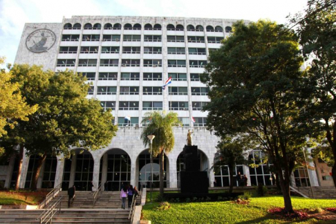 Palacio de Justicia de Asunción.