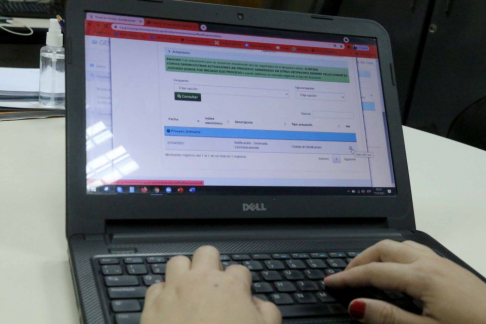 El lunes inicia curso virtual sobre expediente judicial electrónico para todas las circunscripciones.