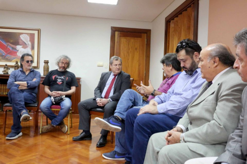 Presidente de la CSJ escuchó a representantes de APA