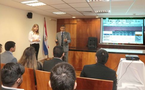 Con participación del ministro encargado de la Dirección de Derechos Humanos de la Corte Suprema de Justicia, Manuel Ramírez Candia, se realizaron esta mañana la fiscalización de apertura de sobres y la proclamación de las universidades ganadoras.