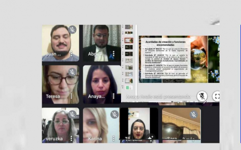Charla sobre el Derecho Ambiental y las acciones que lleva a cabo la Corte Suprema de Justicia en esta área a través de una videoconferencia.
