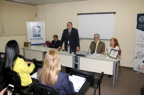 En la víspera se inició el Diplomado sobre Derecho Constitucional y Procesal Constitucional.