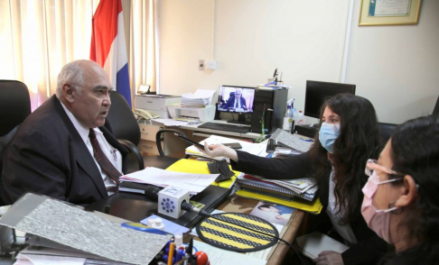 Entrevista al presidente del Tribunal de Apelación en lo Civil y Comercial 2da. Sala, doctor Juan Carlos Paredes. 