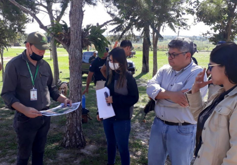 Dirección de Derecho Ambiental acompañó intervención.