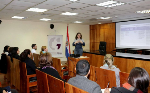 Ayer se continuó la reunión interdependencias, bajo la organización de la Secretaría de Género del Poder Judicial.